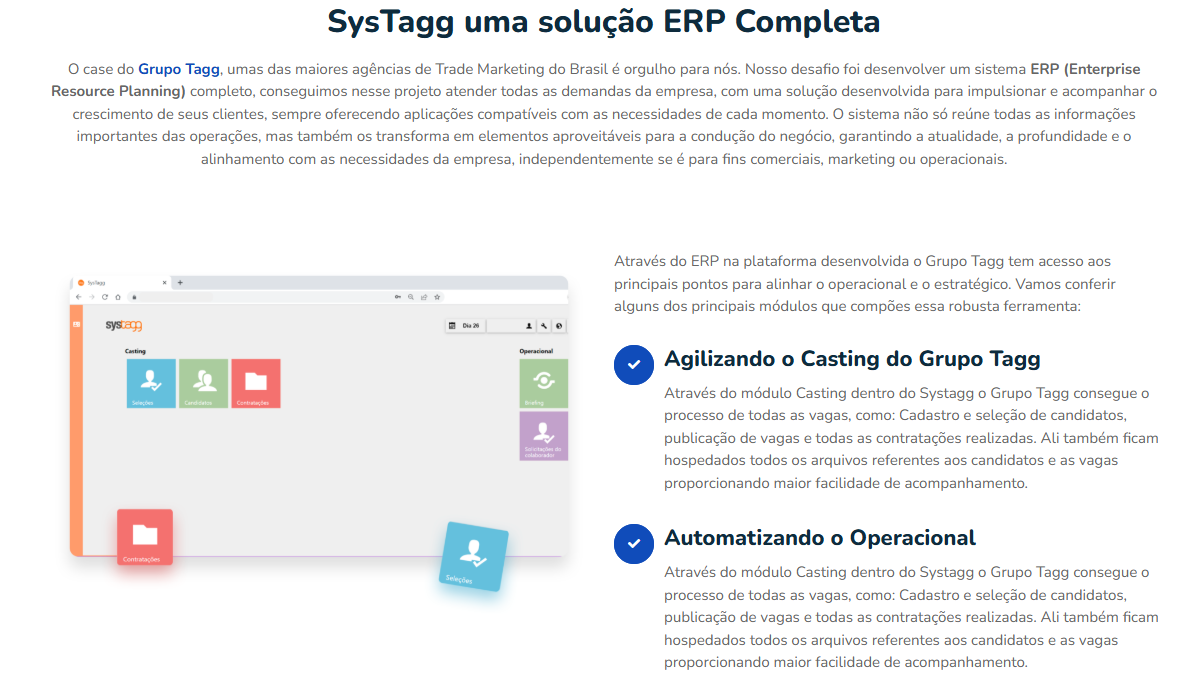 SysTagg ERP Overview